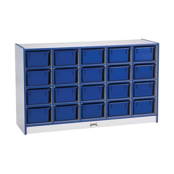 Jonti-Craft CUBBIE, 20 TRAY, WITH BINS, BE - JNT0421JCWW003