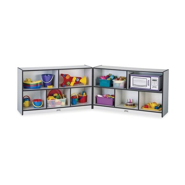 Jonti-Craft STORAGE, FOLD-N-LCK, 29.5in, BK - JNT0292JCWW180