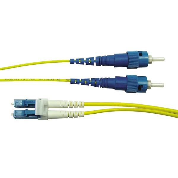 Compulink 2-F JUMPER 6.6FT/2MT 8.3/125, LC A ST PUNTA DE CERÁMICA, ULTRA PULIDO - LCCSTCD2-UPSM