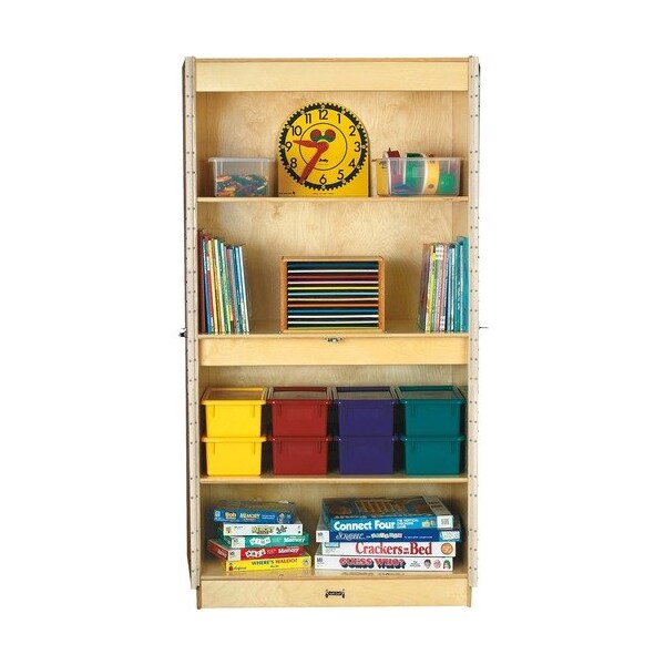 Jonti-Craft JontiCraft 5950JC, Teacherft s Storage Classroom Closet, 36w X 24d X 72h, White - JNT5950JC