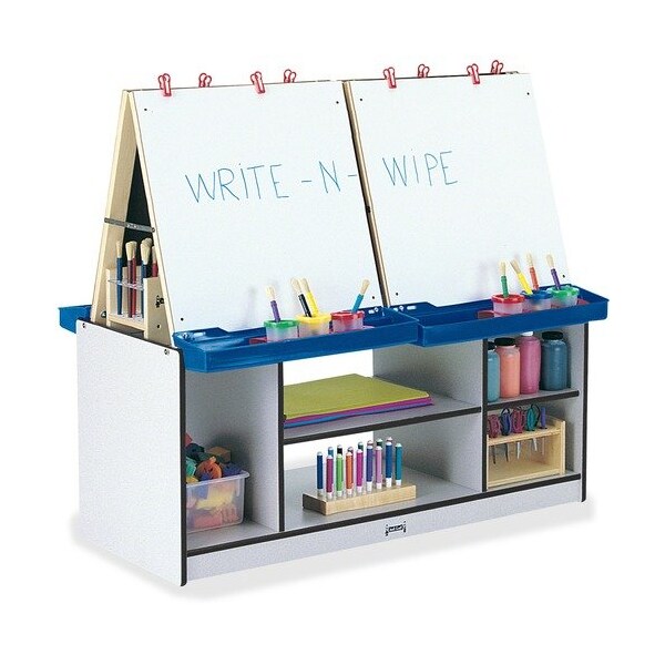 Jonti-Craft CENTER, ART, 4-STATION, BLACK - JNT0294JCWW180