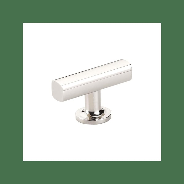Patioplus 2 in. T- Knob Cabinet Knob - Polished Nickel - PA3240038