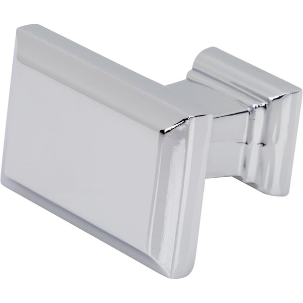 Designperfect 1-1/2 Overall Length Rectangle Cabinet Knob, Polished Chrome - DPA-A48KPC
