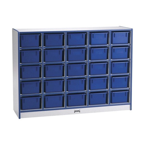 Jonti-Craft CUBBIE, 25 TRAY, NO BINS, BE - JNT0425JCWW003