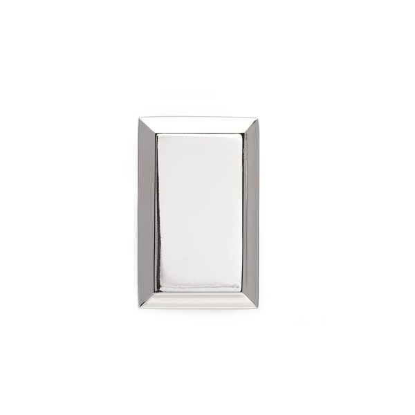 Richelieu Mirabel Collection 1 1/2 in (38 mm) x 15/16 in (24 mm) Polished Nickel Transitional Cabinet Knob - BP79538180