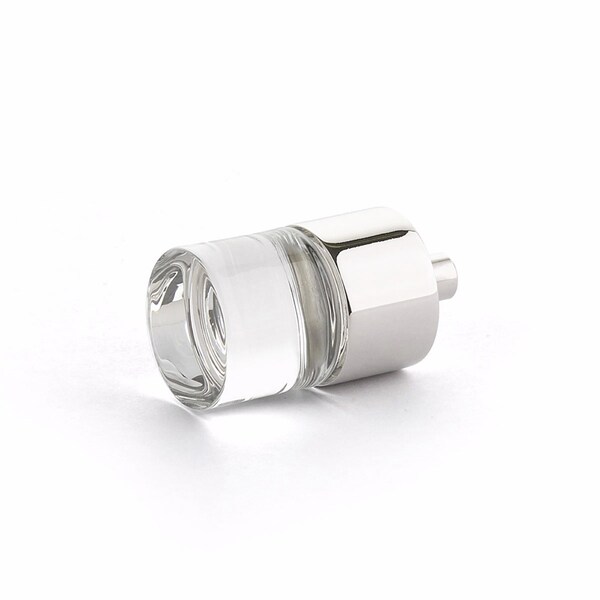 Schaub 7/8in City Lights Cabinet Knob Polished Nickel Finish - 74-PN