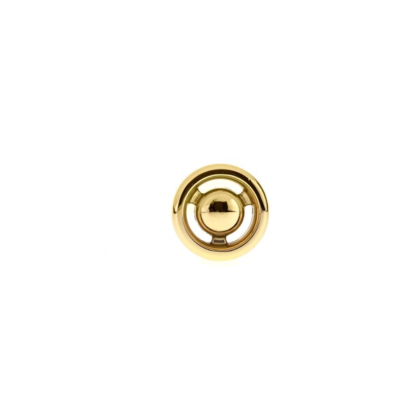 Richelieu 1 13/32 in (36 mm) Brass Eclectic Cabinet Knob - BP220936130