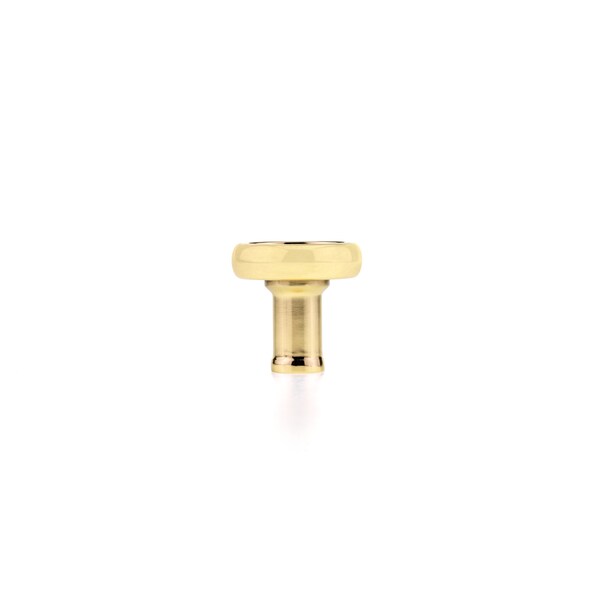 Richelieu 1 13/32 in (36 mm) Brass Eclectic Cabinet Knob - BP220936130