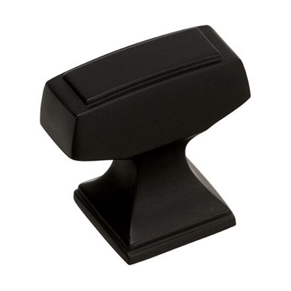 Gardencare 1.5 in. Mulholland Cabinet Knob - Black Bronze - GA1075567