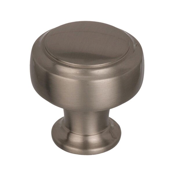 Gardencare 1.19 in. Highland Ridge Cabinet Knob - Satin Nickel - GA751312