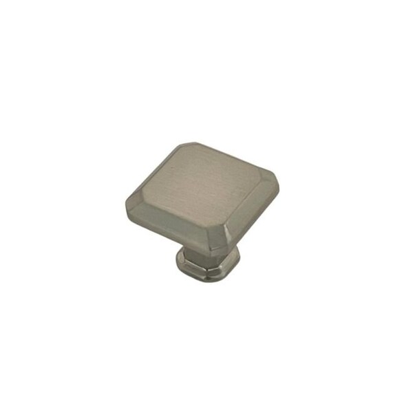 Pride Industrial 1in Square Cabinet Knob Satin Nickel Finish - K92230SN