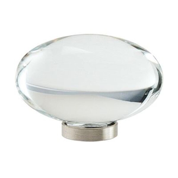 Gardencare 1.75 in. Knob Glacio, Satin Nickel - GA305503