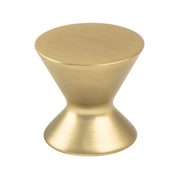 Berenson Domestic Bliss Modern Brushed Gold Knob - 2363-1MDB-P