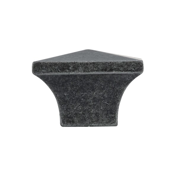 Richelieu 1 1/4 in (32 mm) x 1 1/4 in (32 mm) Natural Iron Traditional Cabinet Knob - BP53082903