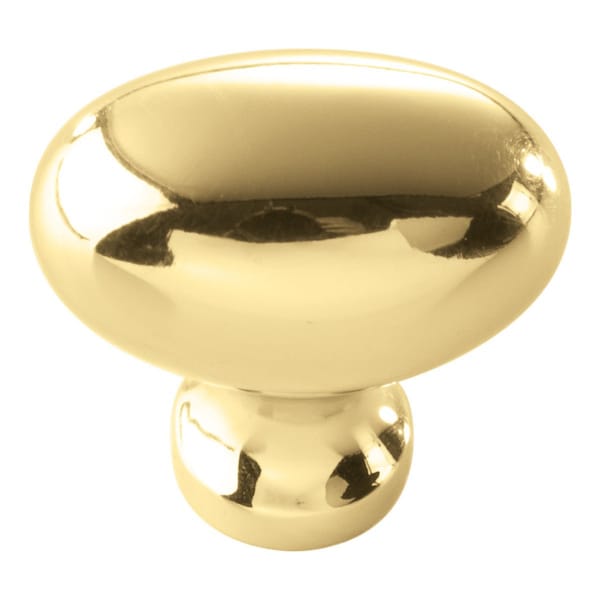 Hickory Hardware Knob 1-1/4 Inch X 13/16 Inch - P3054-PB