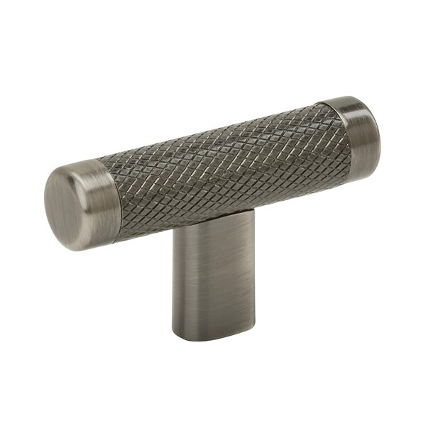 Amerock Bronx 2-5/8 in 67 mm Length Gunmetal Cabinet Knob - BP36556GM