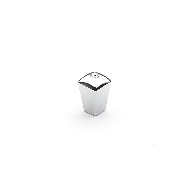 Schaub 1/2in Skyevale Crystal Cabinet Knob Polished Chrome Finish - 299-26