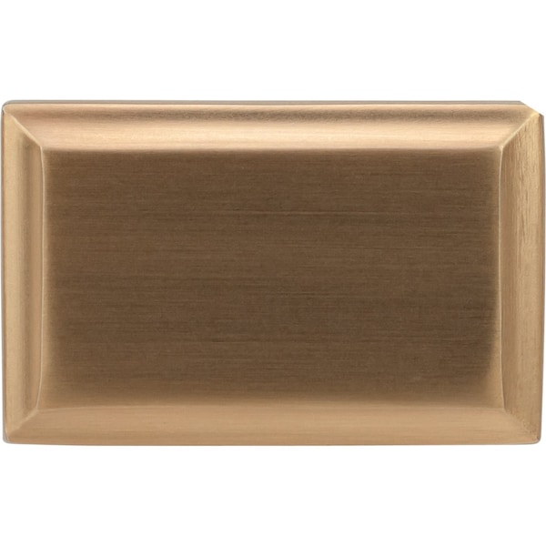 Designperfect 1-1/2 Overall Length Rectangle Cabinet Knob, Champagne Bronze/Gold, 10PK - DPA10A48KCBZ