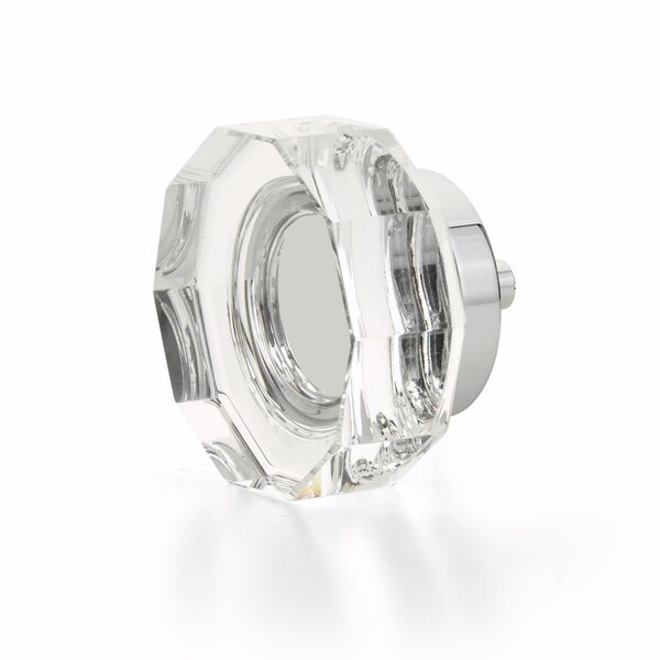 Schaub City Lights Multi Sided Glass Knob Polished Chrome Finish - 53-26