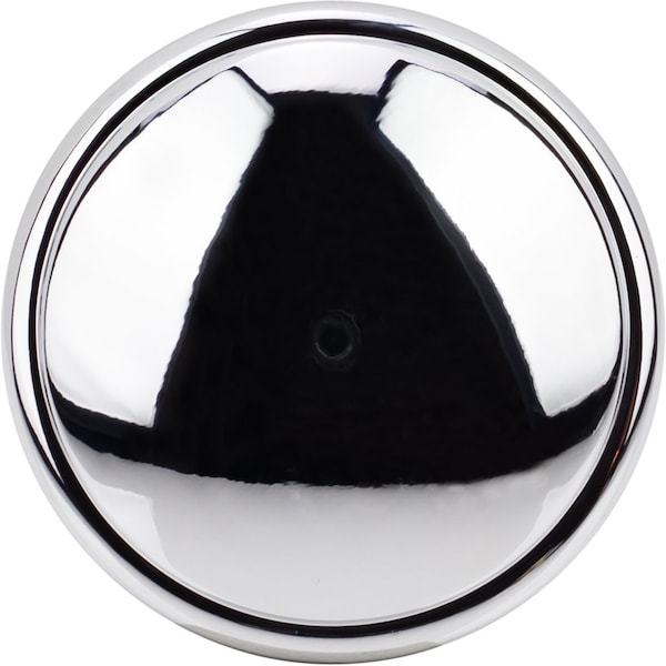 Designperfect 1-1/4 Diameter Round Cabinet Knob, Polished Chrome, 10PK - DPA10R18KPC