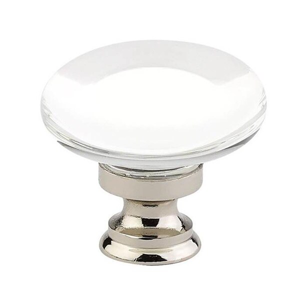 Patioplus 1.375 in. Crystal Providence Round Cabinet Knob - PA3240032