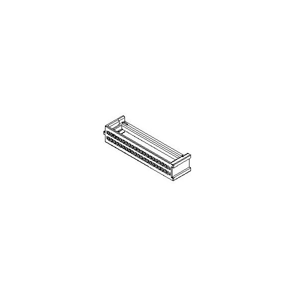 Encabezados y carcasas de alambres Mini Mi2 Clip 40Ckt Mini Mi2 Clip 40Ckt - 545974000