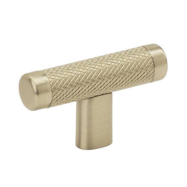 Amerock Bronx 2-5/8 in 67 mm Length Golden Champagne Cabinet Knob - BP36556BBZ