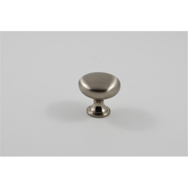 Procomfort Mushroom Cabinet Knob, Satin Nickel - PR1621775