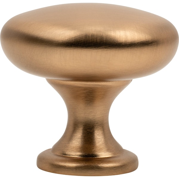 Designperfect 1-3/16 Diameter Round Cabinet Knob, Champagne Bronze/Gold, 25PK - DPA25R28KCBZ