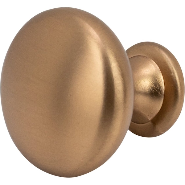 Designperfect 1-3/16 Diameter Round Cabinet Knob, Champagne Bronze/Gold, 25PK - DPA25R28KCBZ