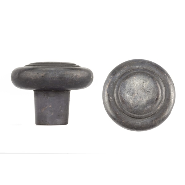 Richelieu 1 3/8 in (34.9 mm) Dark Bronze Traditional Cabinet Knob - COKN138C3DKB