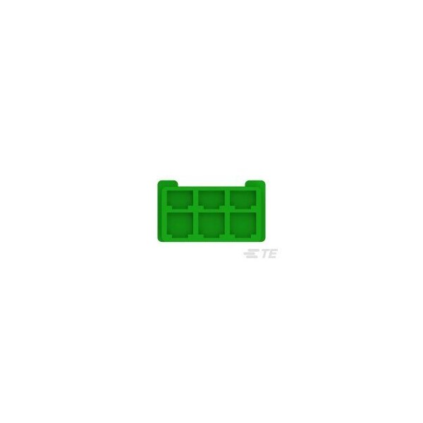 Te Conectividad F-F TAB HSG 6P VERDE - 1-171433-5