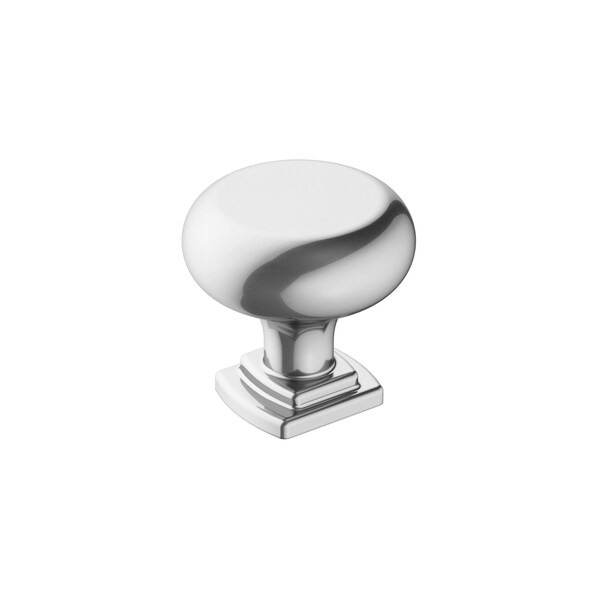 Amerock Surpass 1-1/4 in 32 mm Diameter Polished Chrome Cabinet Knob - BP3689326