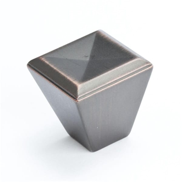 Hd Berenson 1.12 x 1.12 in. Knob Connections- Verona Bronze - BE4009 10VB