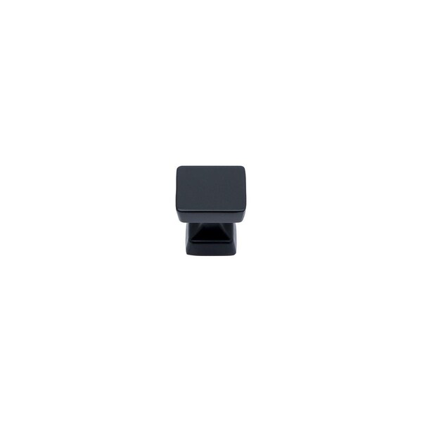 Utopia Alley Zinc Cabinet Knob, Matt Black - HW405BK