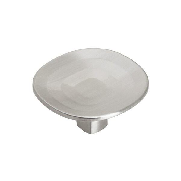 Amerock Concentric 1-9/16 in 40 mm Diameter Satin Nickel Cabinet Knob - BP36810G10
