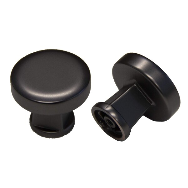 Pride Industrial 1-1/4in Diameter Colorado Cabinet Knob Dark Pewter Finish - K92925DP