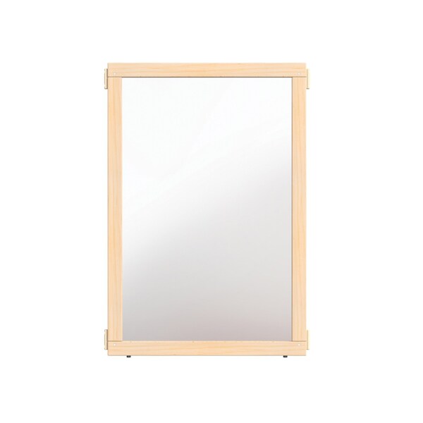Jonti-Craft KYDZ Suite Panel, A-height, 24 in. Wide, Mirror - 1510JCAMR