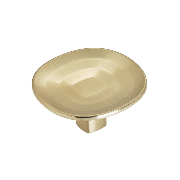 Amerock Concentric 1-9/16 in 40 mm Diameter Golden Champagne Cabinet Knob - BP36810BBZ