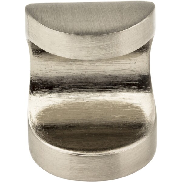 Elements By Hardware Resources 13/16" Diameter Satin Nickel Cylindrical Capri Cabinet Knob - 530142