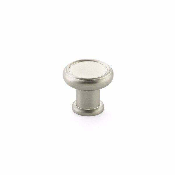 Schaub Steamworks 1-1/4in Cabinet Knob Satin Nickel Finish - 78-15