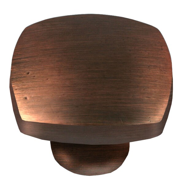 Laurey 1 1/2" Square Knob, Aventura, Venitian Bronze - 74477