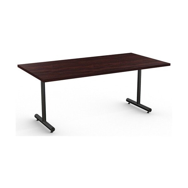 Special-T Table, Black Base, 30inWx72inLx29inH, Espresso - SCTKING3072BESP