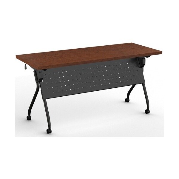 Special-T Table, FlipNest, Transform2, 60inx24inx30in, Mahogany/Black - SCTTRNF22460BMG