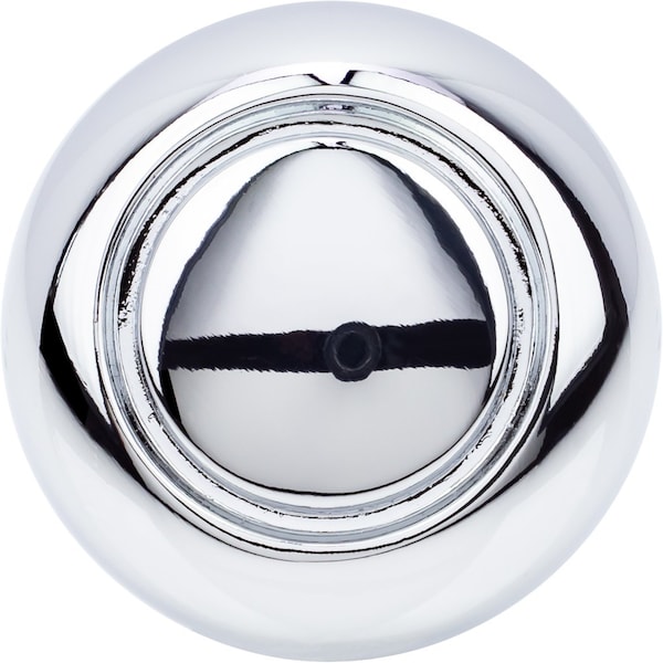 Designperfect 1-1/4 Diameter Round Cabinet Knob, Polished Chrome, 10PK - DPA10R31KPC