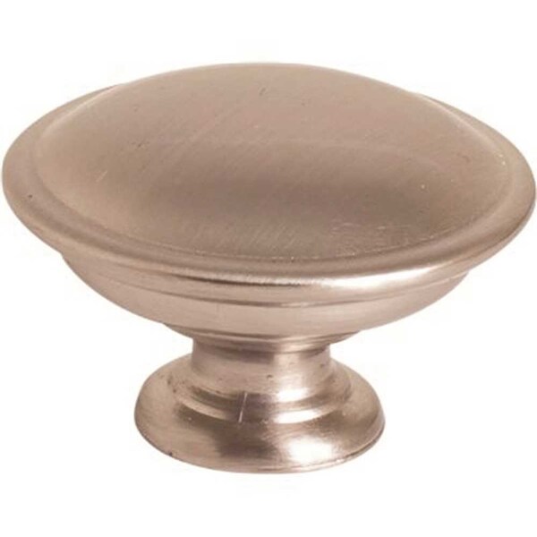 Anvil Mark 1-1/4 in. Satin Nickel Cabinet Knob, 5PK - 2492390