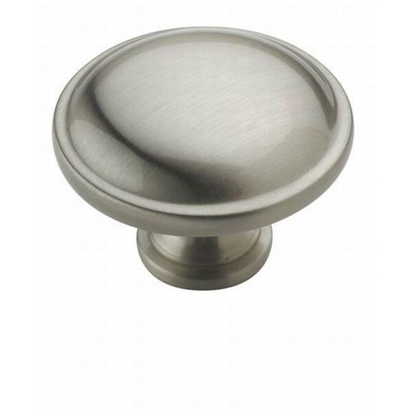 Amerock BP53015G10-25PACK Pack of 25 1-1/4" (32 mm) Cab Knob Satin Nickel - BP53015G10-25PACK