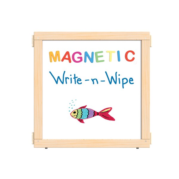 Jonti-Craft KYDZ Suite Panel, T-height, 24 in. Wide, Magnetic Write-n-Wipe - 1510JCTMG