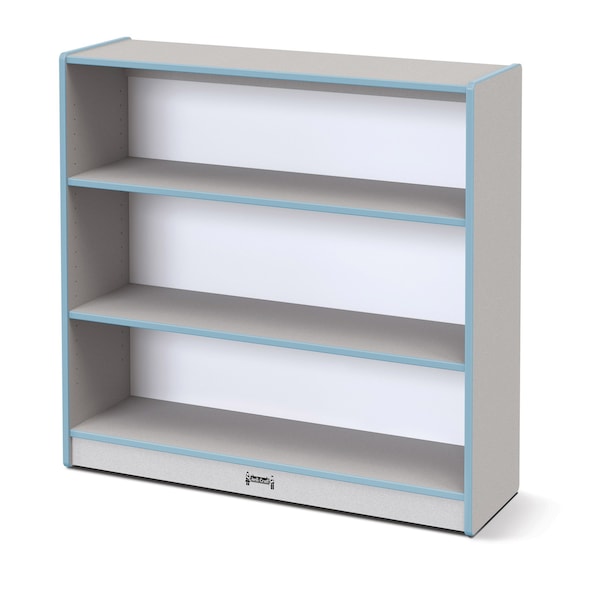 Jonti-Craft Rainbow Accents Short Bookcase, Coastal Blue - 0970JC131