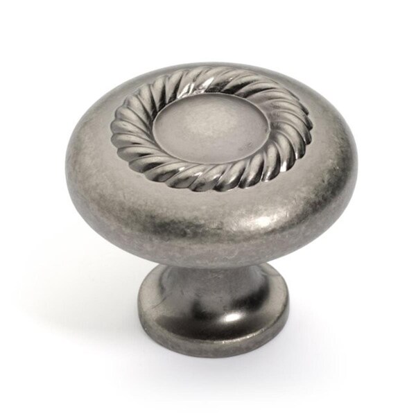 Templeton Super Saver Rope Cabinet Knob Antique Nickel - TE637253